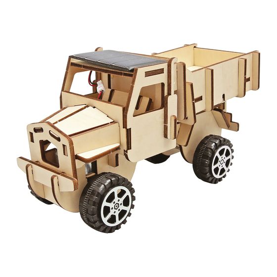 Australian Geographic DIY Solar Truck – Build-Your-Own Wooden Kit | Ages 8+