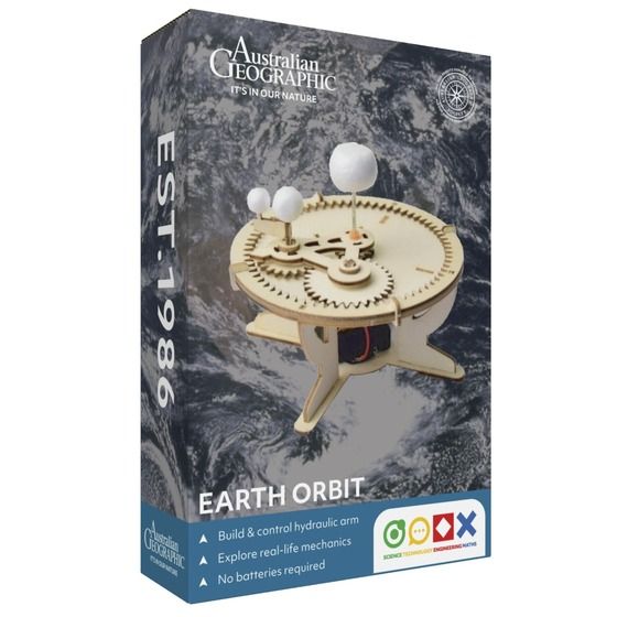 Australian Geographic Eco Workshop – Earth Orbit STEM Kit (Ages 8+)