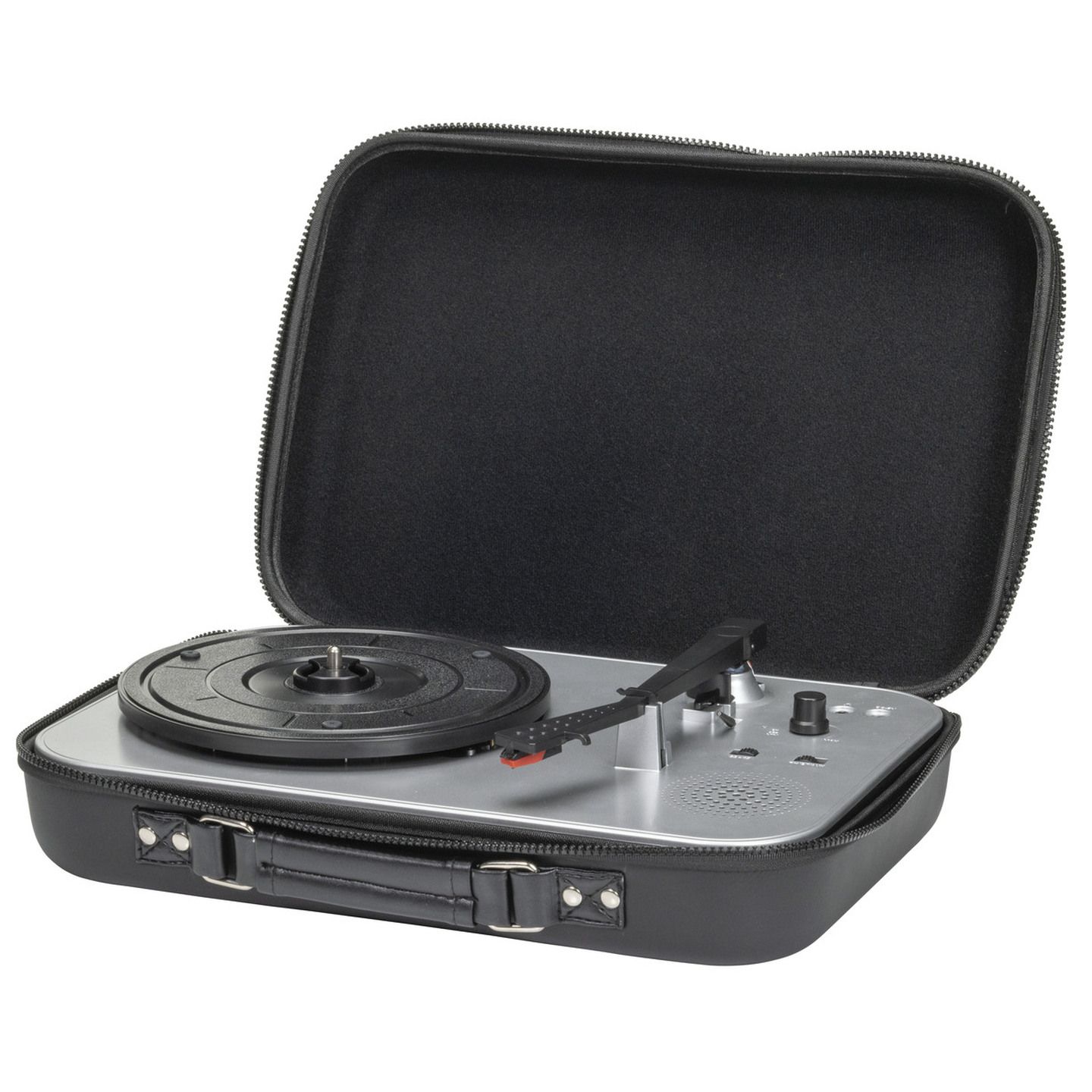 Portable Turntable with Bluetooth Connectivity