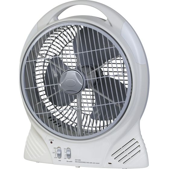 JAYCAR Rechargeable 10-Inch Electric Fan – Brushless DC, Cordless, for Caravans & Motor Homes