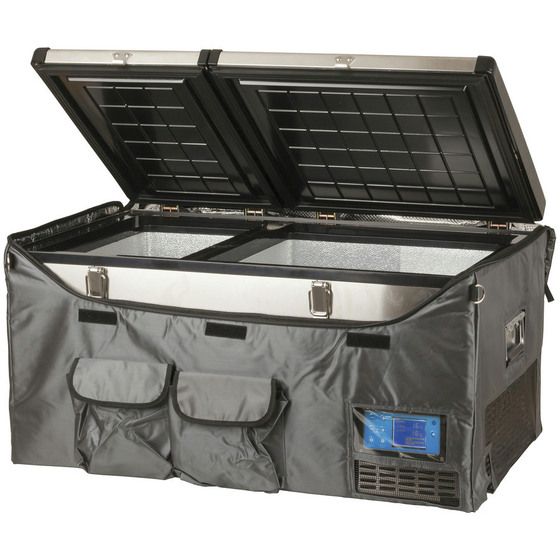 GREY INSULATED COVER FOR 100L BRASS MONKEY PORTABLE FRIDGE/FREEZER