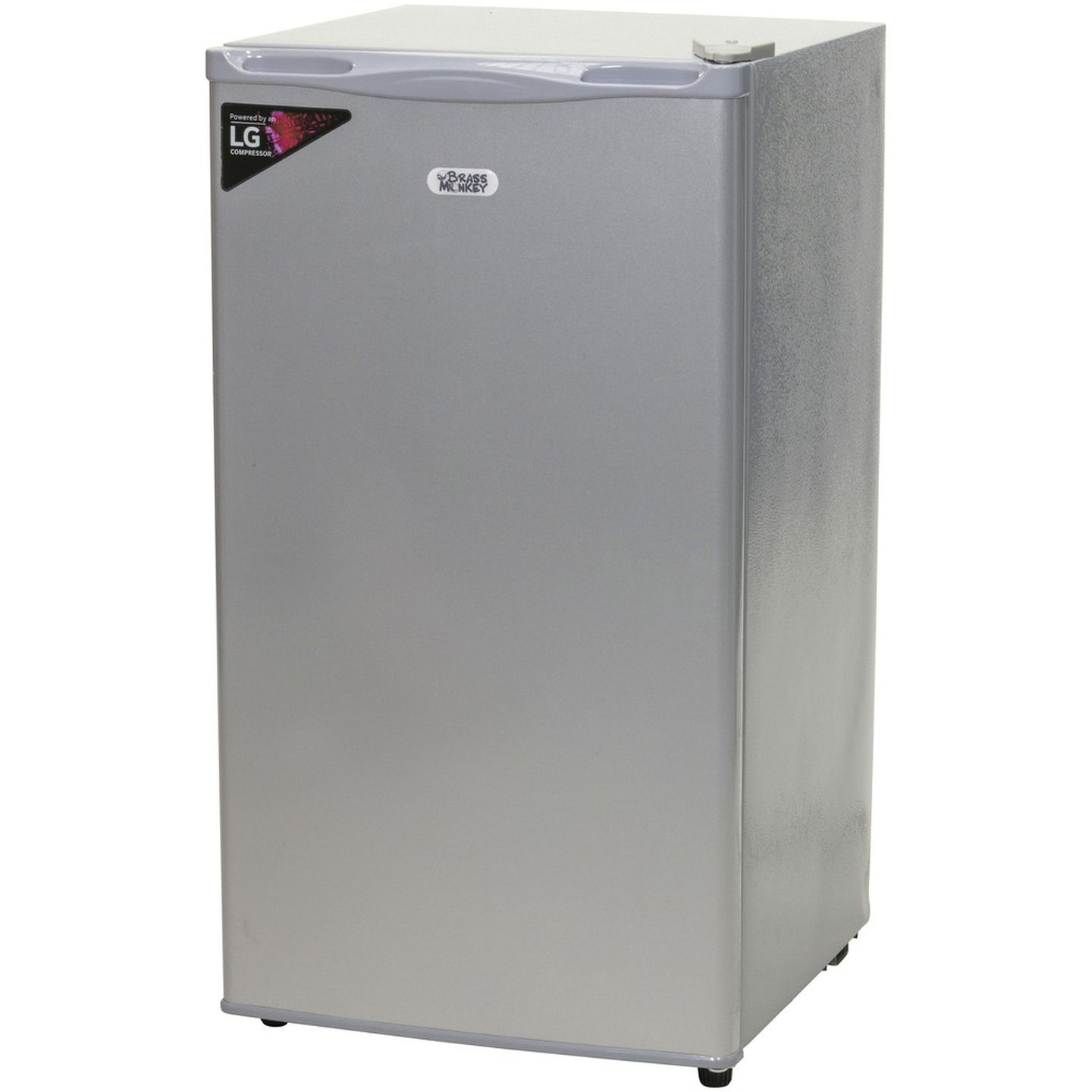 95L Brass Monkey Slim-Line Single Door Fridge with Freezer Zone