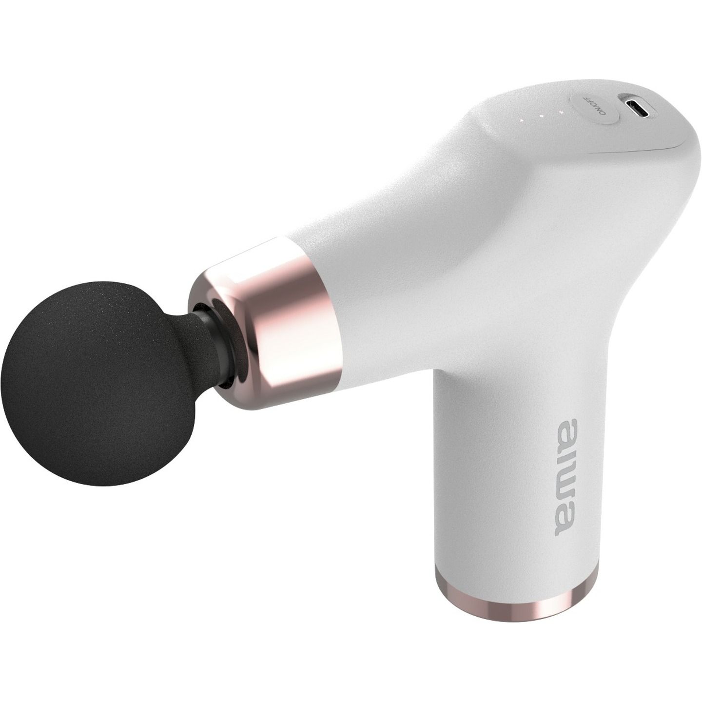 Aiwa White Hand Held Portable Massage Gun