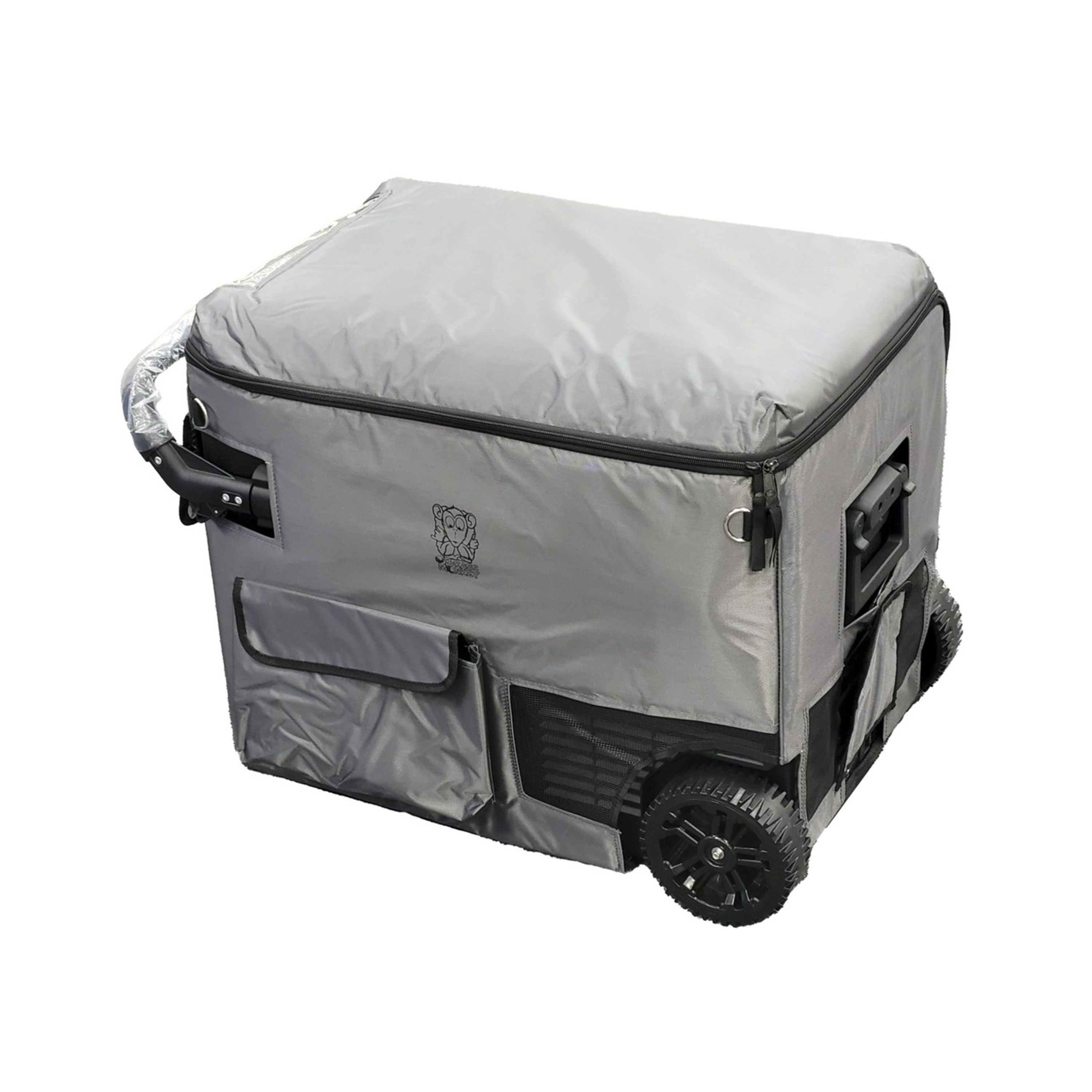 Grey Insulated Cover for 35L Brass Monkey Portable Dual Zone Fridge Freezer