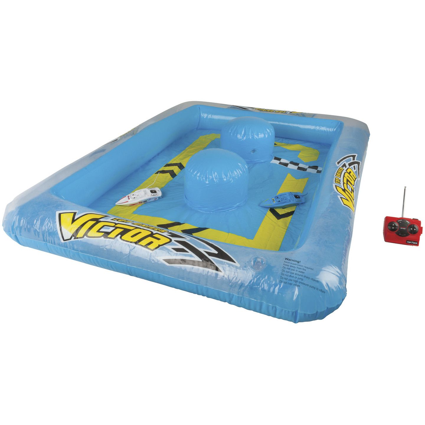 1:58 R/C Boat Twin Pack with Inflatable Pool