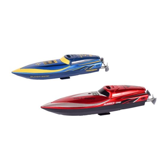 Mini RC Stunt Boat in a Can – Twin Propeller, Ages 6+, Bathtub to Pool