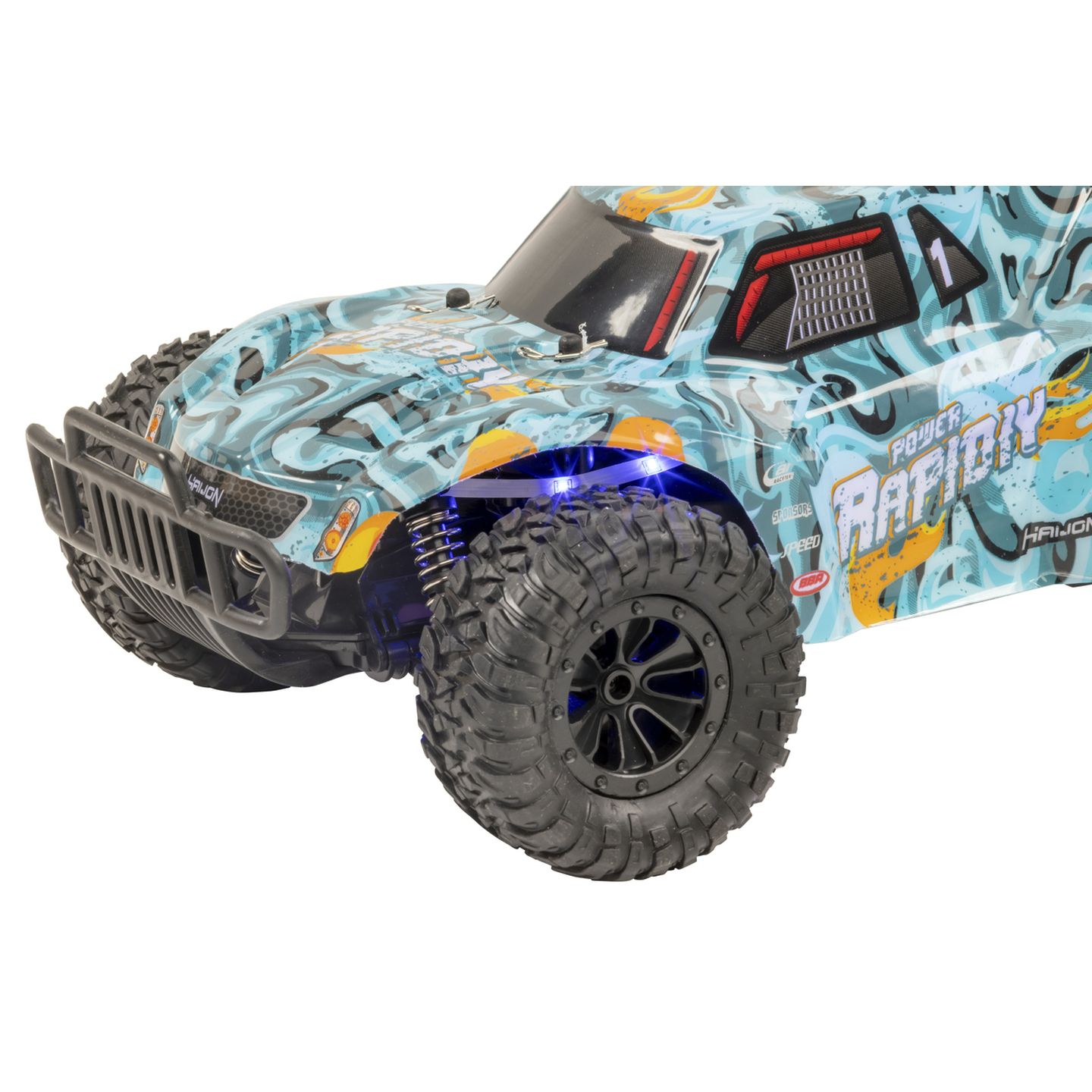 1:16 Scale R/C Car with RGB LEDs