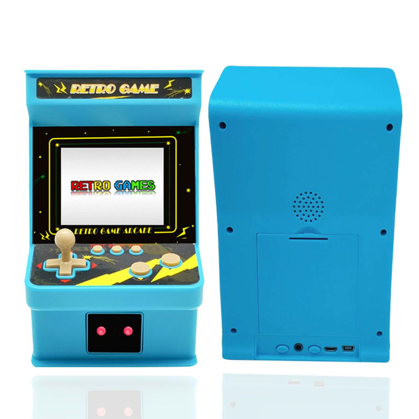 Mini Arcade Game Console with LCD