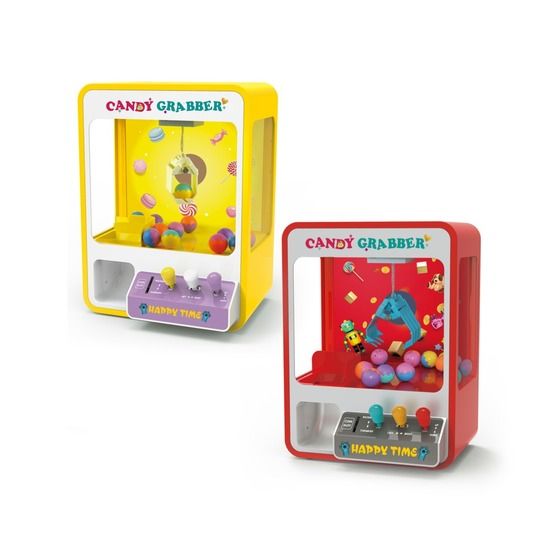 Jaycar Mini Arcade Claw Machine – Coin-Operated, Joysticks & Music | Ages 3+