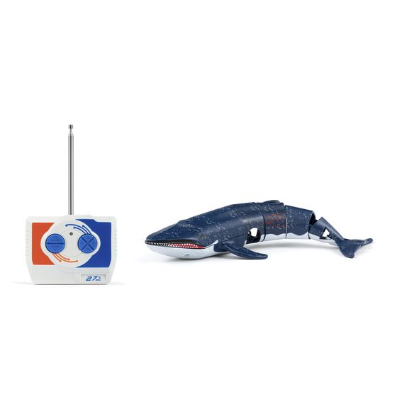 Jaycar RC Blue Whale – Water Spray, Diving Motions & IPX7 Waterproof | Ages 6+