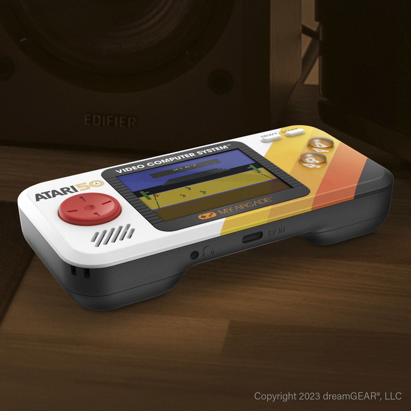 Atari Licensed Handheld Arcade Game Console with 100 games