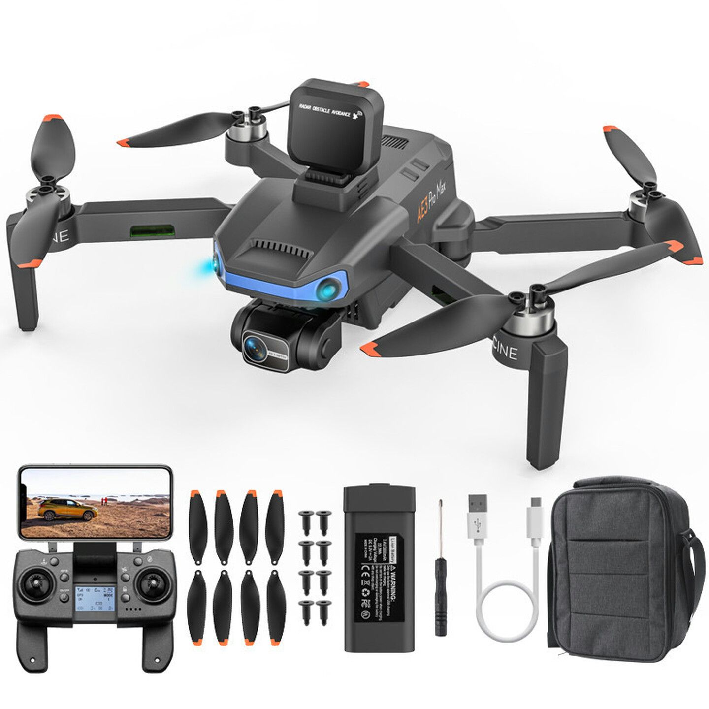 AE3 PRO MAX R/C  Drone with 4K Camera