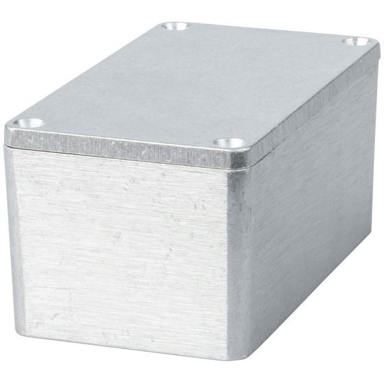 SEALED DIECAST ALUMINIUM ENCLOSURE - 115 X 65 X 55