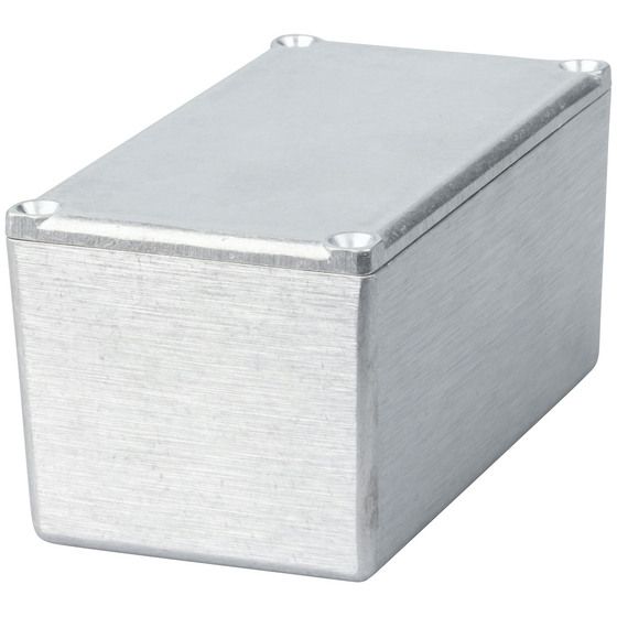 Jaycar Economy Die-Cast Aluminium Enclosure Box – 111 × 60 × 54 mm (HB5063)
