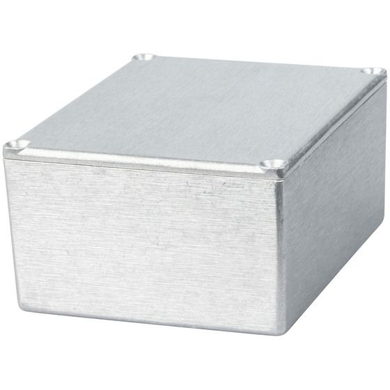 Jaycar Economy Die-Cast Aluminium Enclosure Box – 119 × 93.5 × 56.5 mm (HB5064)