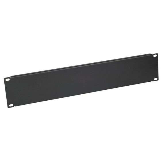 FLAT METAL 2U RACK MOUNT ENCLOSURE PANEL