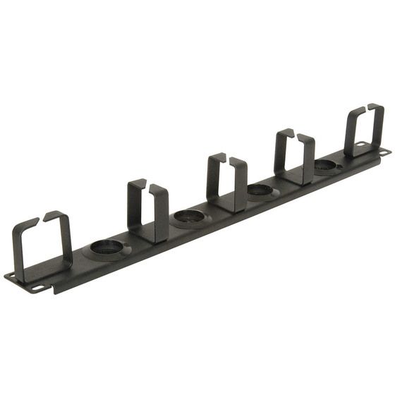 Jaycar 1U Rack Cable Support – Neat Wiring & Strain Relief | HB5430