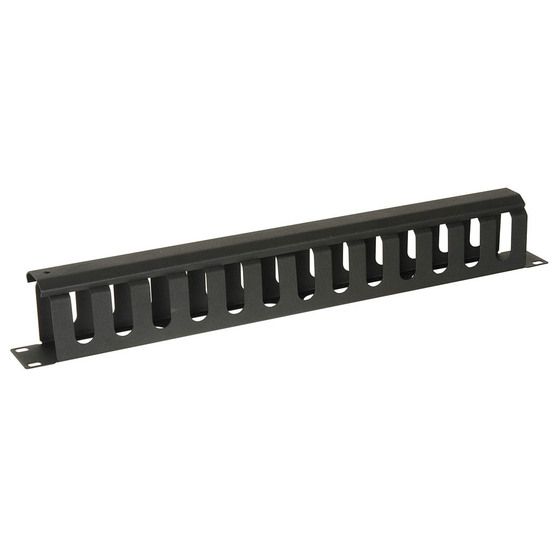 Jaycar 1U Patch Cable Management Panel – Tame Your Patch Leads | HB5434