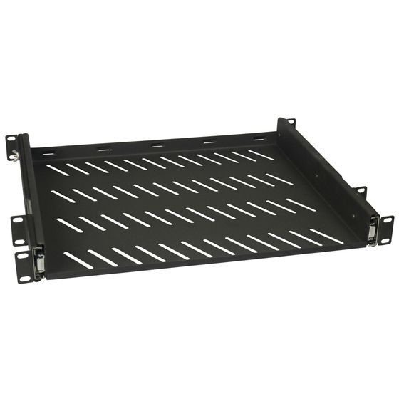 Jaycar 1U Ball Bearing Sliding Rack Shelf – 20kg Load, Smooth Pull-Out Access | HB5450