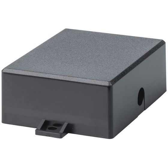 BULKHEAD ENCLOSURE - BLACK - 88 X 69 X 33MM