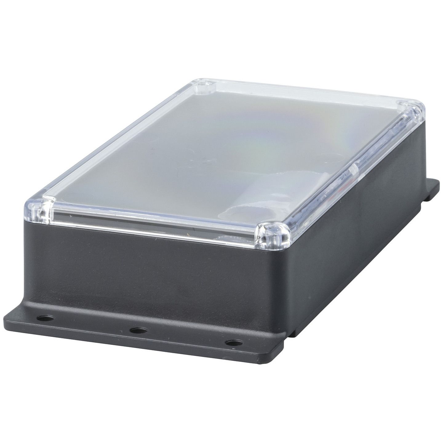 Black Plastic Enclosure Box 120 x 70 x 30mm