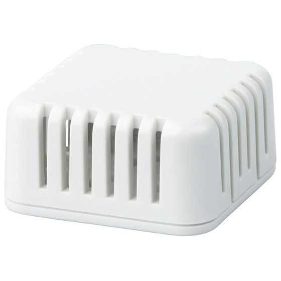 GREY VENTED ABS ENCLOSURE 40 X 40 X 20MM