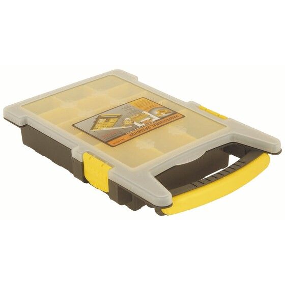 Jaycar Industrial 15-Compartment Storage Case – Removable Trays, ABS