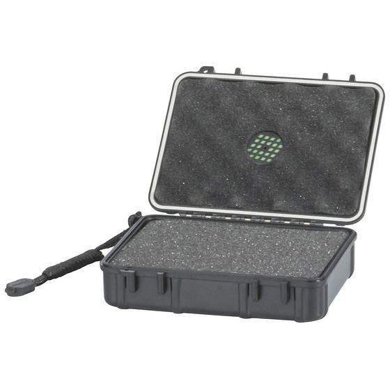 Jaycar ABS Instrument Case – Rubber Gasket Seal, Pluck Foam Interior, Lanyard Included (MPV0)