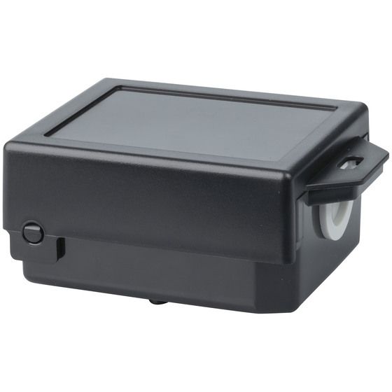 Jaycar Snap-In Enclosure Black 91 x 79 x 45mm – Tool-Free ABS Housing with Cable Entry and PCB Bosses