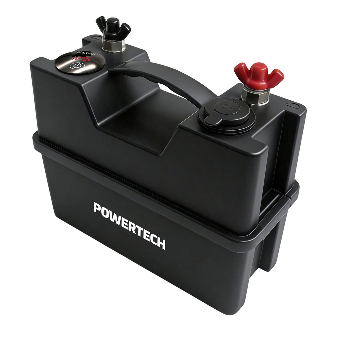 Powertech Battery Box with Power Meter