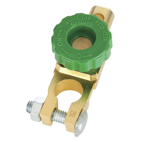 Heavy Duty Isolating Battery Terminal with Switch | Jaycar HC4038