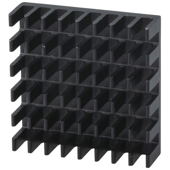 HEATSINK PIN GRID ARRAY WITH ADHEASIVE THERMAL TRANSFER TAPE