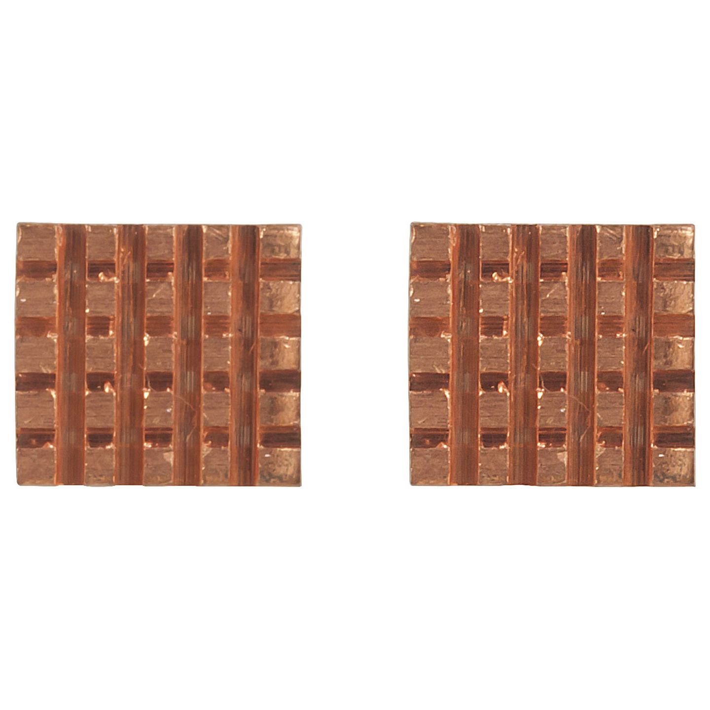 Copper Heatsink for Raspberry Pi 2 Pack