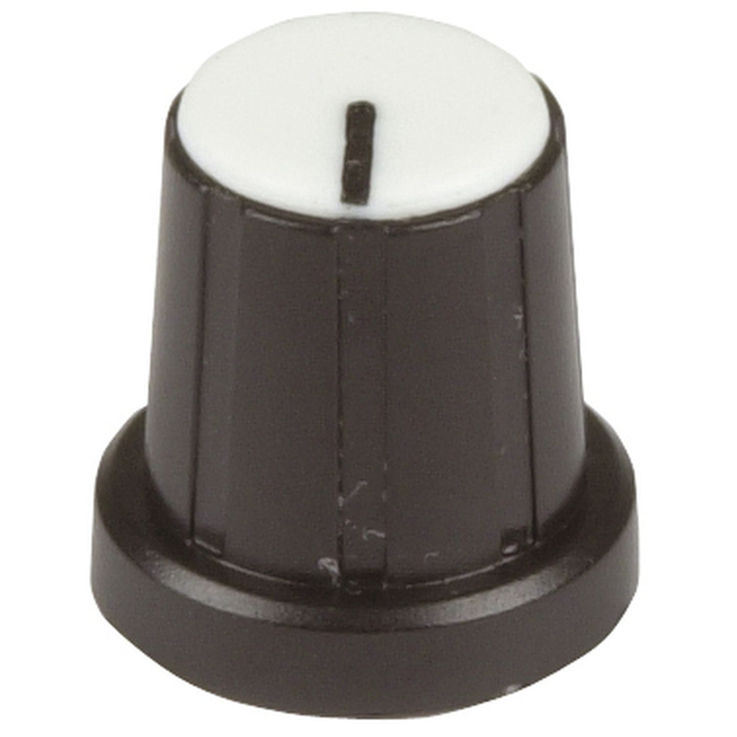 White Push On Style Knob