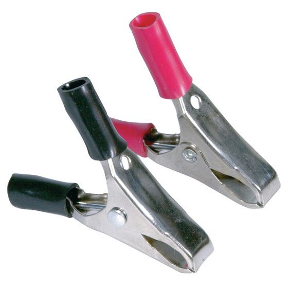 15 AMP CAR BATTERY TYPE CLIPS - PACK OF 2