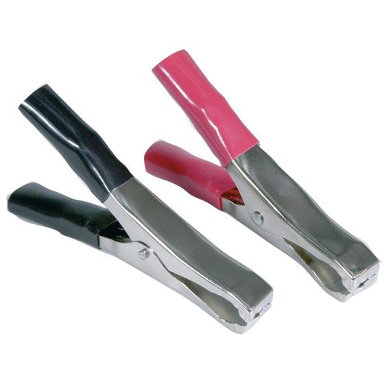 50 AMP CAR BATTERY TYPE CLIPS - PACK OF 2