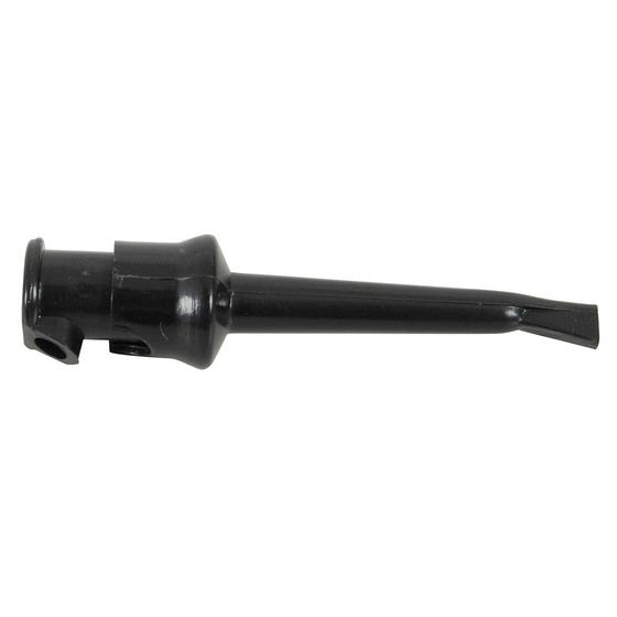 Jaycar Black IC Test Clip – 57mm Syringe Action | Small Component Probing