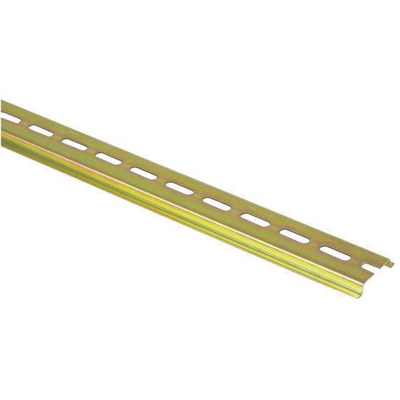 Jaycar DIN Rail 1 Metre – Standard Metal Mounting Rail for Power Supplies & Relays