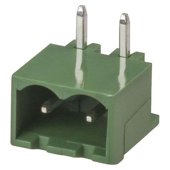 Jaycar 2 Pole PC Mount Pluggable Header – 5.08mm Pitch, Horizontal