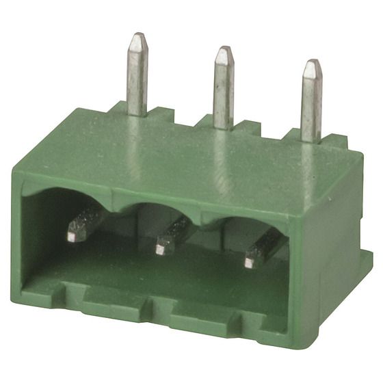 Jaycar 3 Pole PC Mount Pluggable Header – 5.08mm Pitch – Horizontal Plug