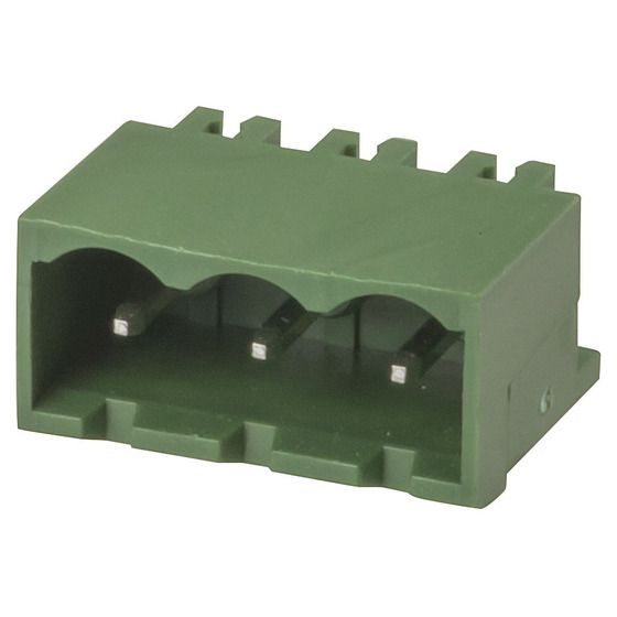 Jaycar 3 Pole PC Mount Pluggable Header – 5.08mm Pitch – Vertical Plug