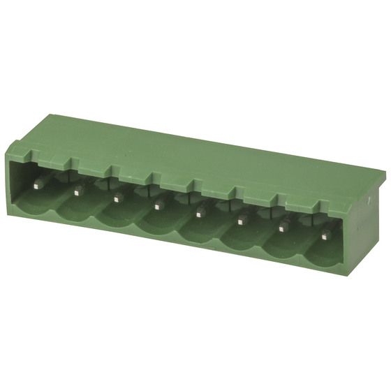 8 POLE PC MOUNT PLUGGABLE HEADER - 5.08MM - VERTICAL