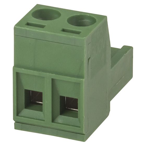 2 Pole PC Mount Pluggable Terminal Block Socket 5.08mm Pitch | Jaycar