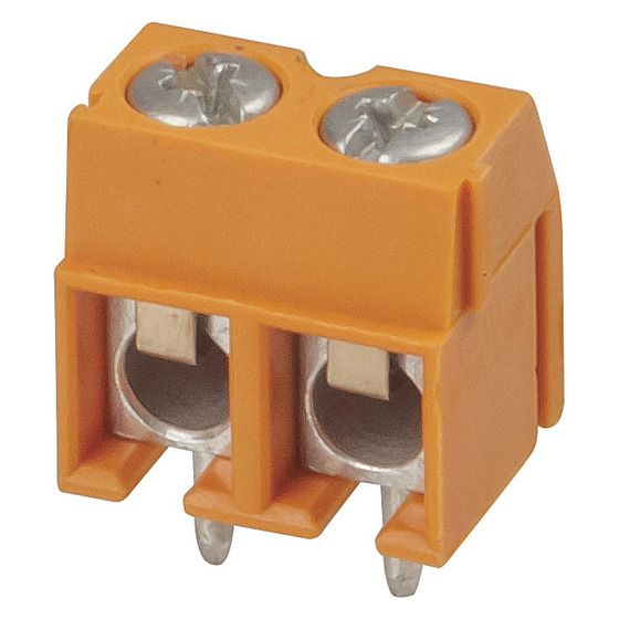 Jaycar 2-Way Weidmuller PCB Mount Screw Terminal – 5.08mm Pitch