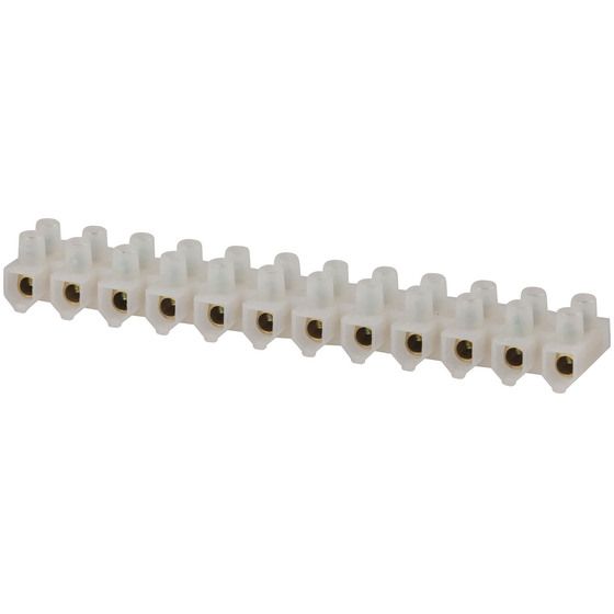 Jaycar 10 Amp 12-Way Screw Terminal Strip | HM3196