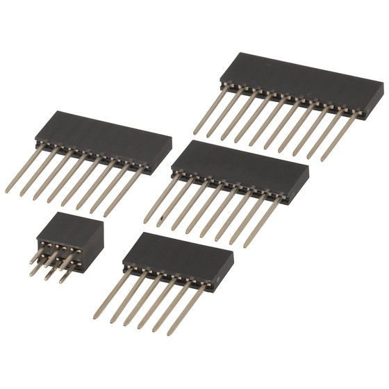Arduino Stackable Header Set – 10/8/6/ICSP Pin Duinotech Compatible | JAYCAR HM3208