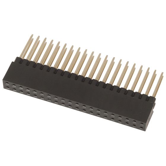 Stackable Header for Raspberry Pi – 2×20 Pin, Extended Body | JAYCAR HM3228