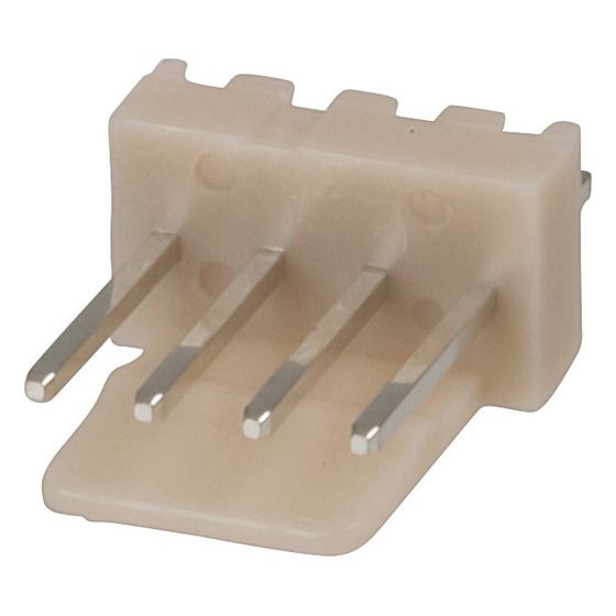 4 PIN 0.1IN STRAIGHT LOCKING HEADER - 2.54MM PITCH - SINGLE