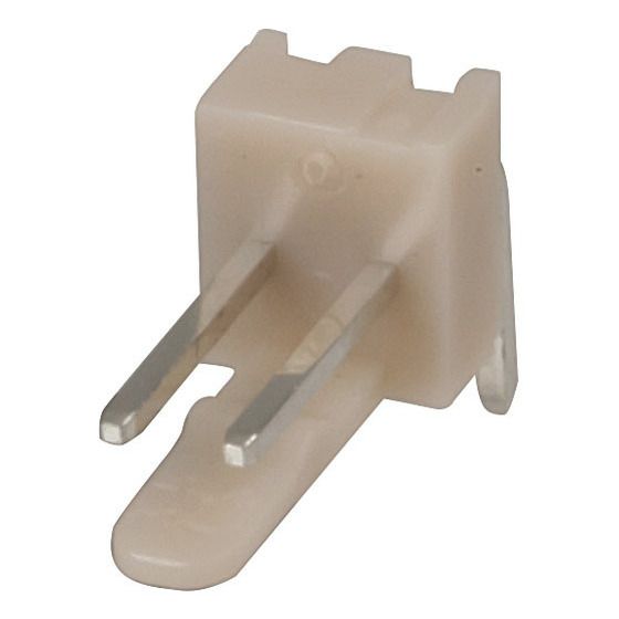 2 PIN 0.1IN 90 DEGREE LOCKING HEADER - 2.54MM PITCH - SINGLE