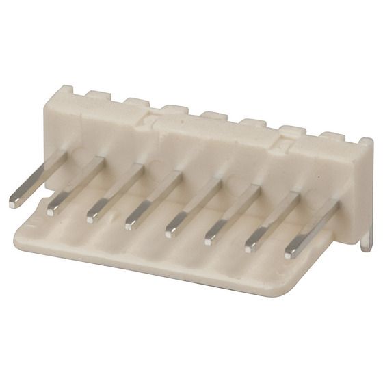 Jaycar 8-Pin 0.1" 90° Locking Header, 2.54mm Pitch – Single Row PCB Connector
